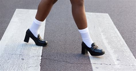 thin white socks for loafers.